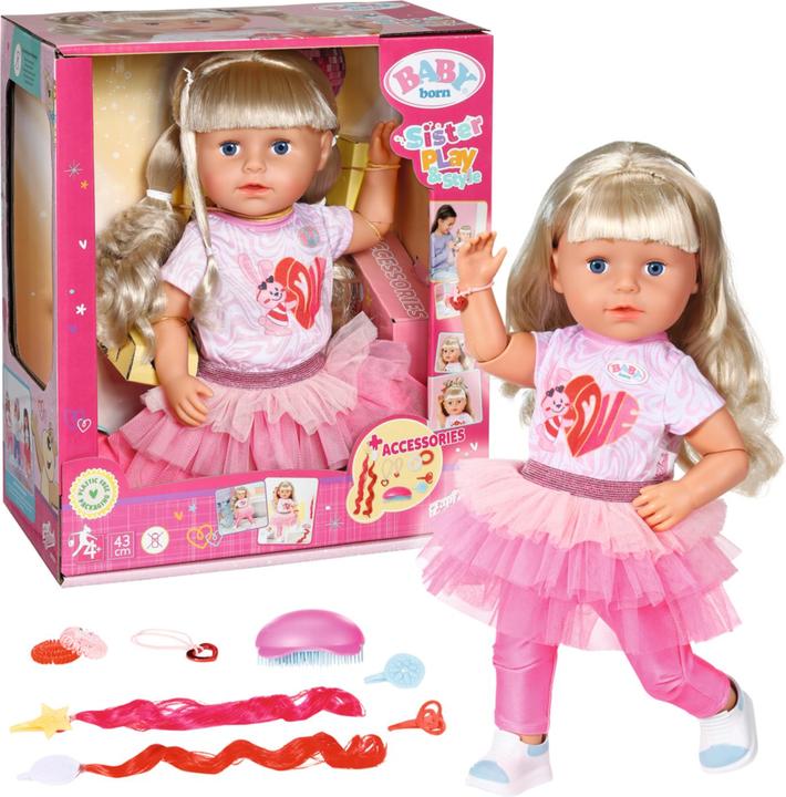 Produktbild Zapf Creation Sister Play & Style