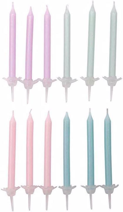 Rico Design Kerze Set Pastell (24 Stk.)