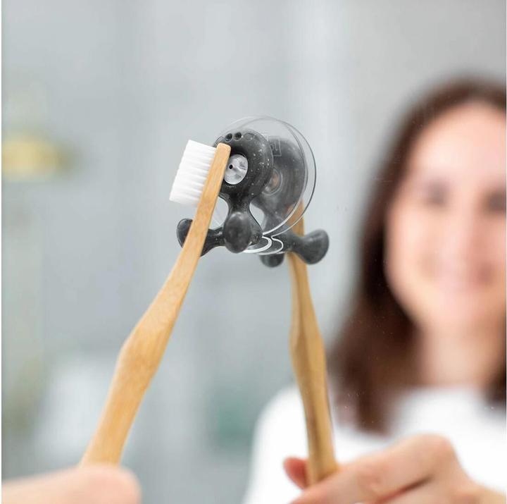 Produktbild Koziol Zahnbürstenhalter Tommy Beige (4 x 7.5 x 11 cm)