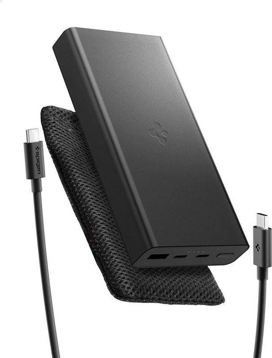 Actual product image Spigen Powerbank Essential EA3020 20000mAh 30W black (20000 mAh, 30 W)