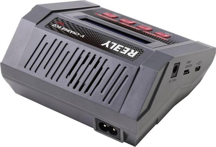 Produktbild Reely V-Charger ECO 80 Modellbau-Multifunktionsladegerät 100 V, 240 V, 12 V 10 A