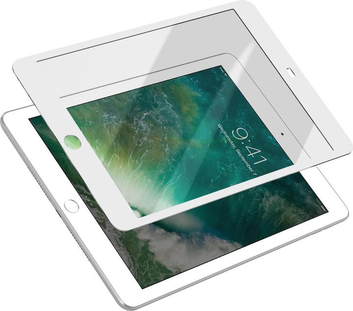 Actual product image Moshi iVisor XT Screen Protector for iPad mini/Retina/3 White Frame (1 pcs., Apple iPad mini 2012, Apple iPad mini 2013, Apple iPad mini 2014, Apple iPad mini 2015)