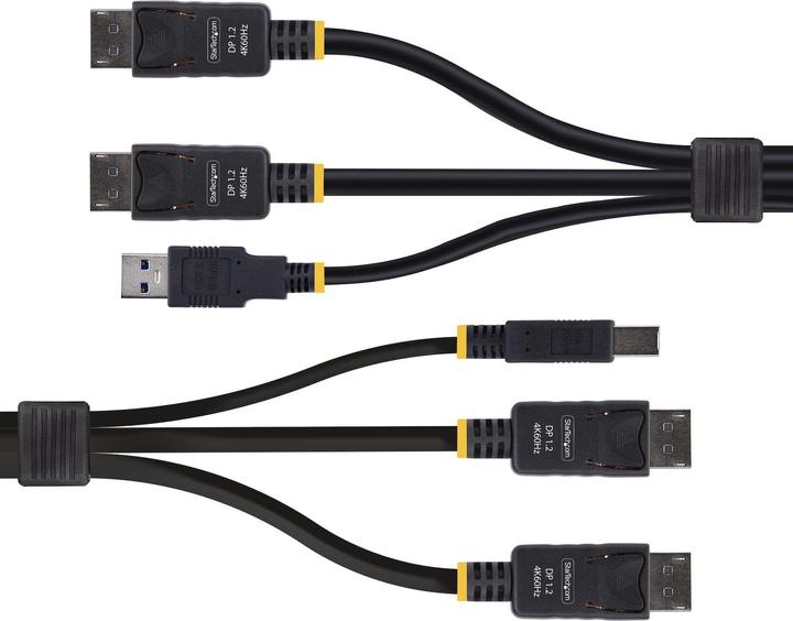 Produktbild StarTech DDU1226-KVM-CABLE 1.8M DUAL-DP/USB KVM CABLE NMS NS CABL