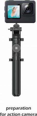 Actual product image Swissten Bluetooth Selfie Stick Aluminium TRIPOD PRO