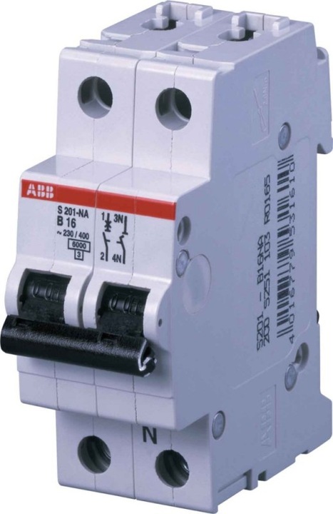 ABB S201-B25NA Sicherungsautomat 25A pro M compact 1p+NA