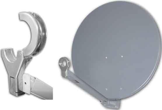 Produktbild Televes S100-W Weiss Satellitenantenne (Flachantenne, 40.70 dB, DVB-S / -S2)