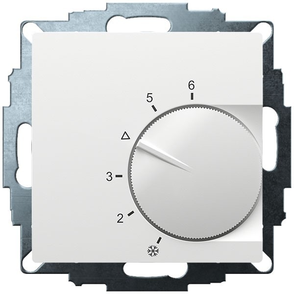 Actual product image Eberle Controls Eberle UTE 1032-RAL9016-G-55 Flush-mounted room thermostat 5 to 30°C