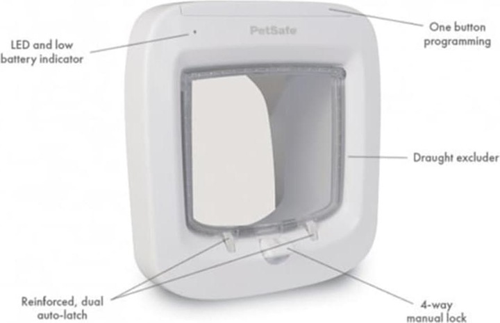 Actual product image PetSafe Cat door Microchip (Microchip Cat Flap)