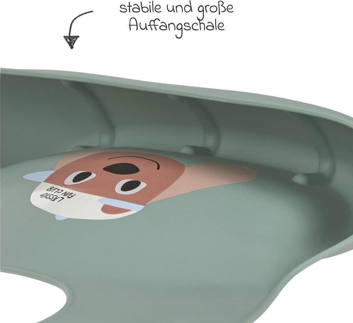 Produktbild Lässig Silikon-Lätzchen - Tiny Team Dog (6 Monate)