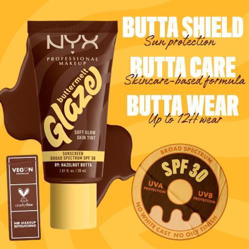 Produktbild NYX Professional Make-Up Nyx Buttermelt Glaze Tint (09 Hazelnut Butta)