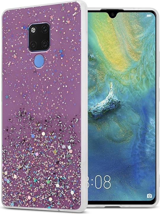 Actual product image Cadorabo TPU cover sparkling glitter (Mate 20)