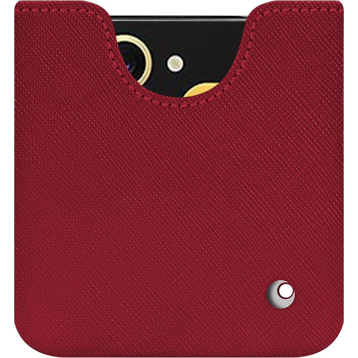 Thumbnail - Noreve Lederschutzhülle (Samsung Galaxy Z Flip6), Smartphone Hülle, Rot