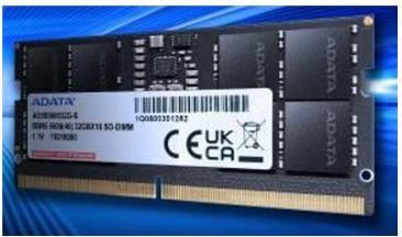 Image du produit Adata SO-DDR5 8GB 5600-46 Premier simple plateau (1 x 8GB, 5600 MHz, RAM DDR5, SO-DIMM)