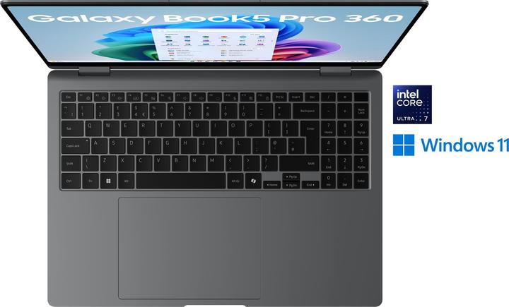Produktbild Samsung Galaxy Book5 Pro 360 40,6cm (16 ) Ultra 7 32GB 1TB (15.98", 32 GB, 1000 GB, DE)