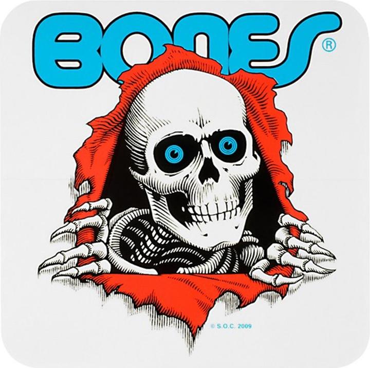 Actual product image Bones Ripper Bumper Sticker
