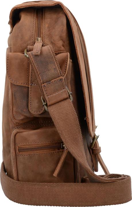 Image du produit Greenland Nature Montenegro Messenger en cuir 31 cm Compartiment pour ordinateur portable (11 l)