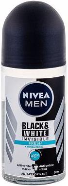 NIVEA MEN Men Invisible For Black & White 48h Fresh (Roll-on, 50 ml)