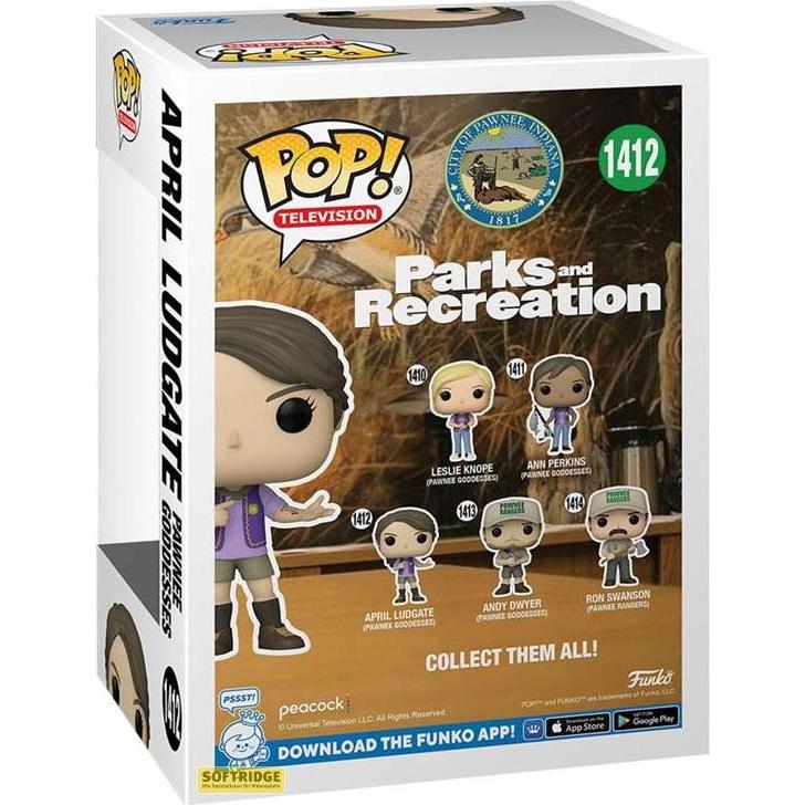 Thumbnail - Funko Parks and Recreation POP! TV Vinyl Figur April (Goddess) 9 cm