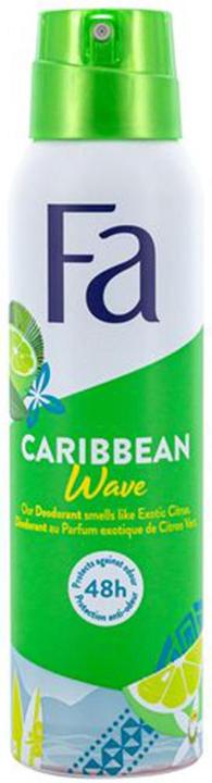 Fa Caribbean Wave Deodorant Spray Lemon 150 ml (Spray, 150 ml)