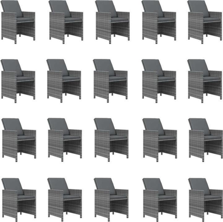 Produktbild vidaXL Garten Essgruppe