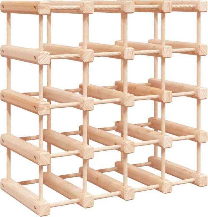 Actual product image vidaXL Weinregal (20 bottles, 46.50 x 23 x 46.50 cm)