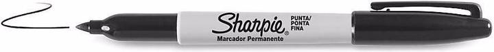 Immagine prodotto Sharpie Marcatore permanente punta del proiettile da 0,9 mm, fine, nero (12 x)