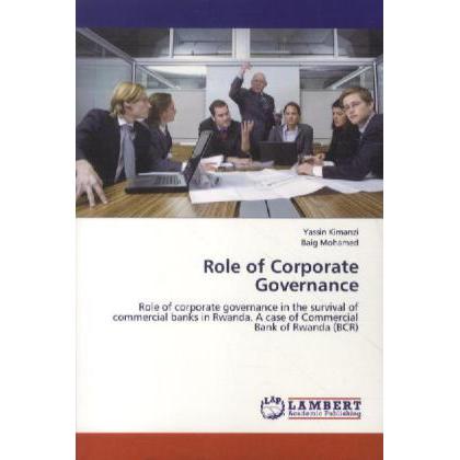 Role of Corporate Governance, Fachbücher