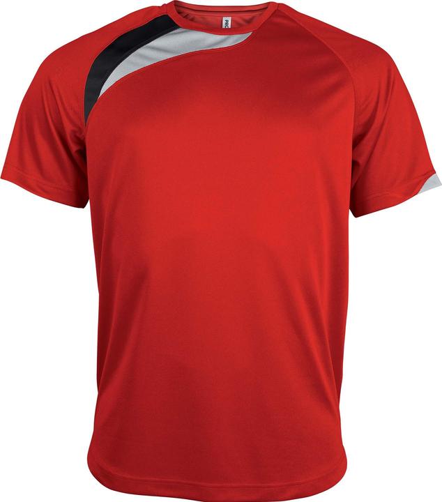 Gris, Noir, Rouge vif