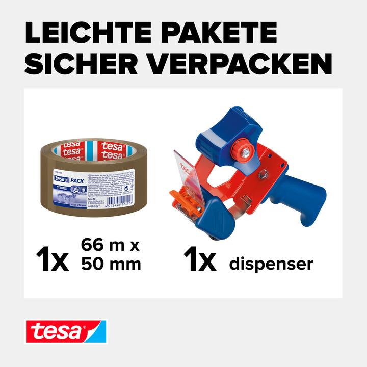 Actual product image tesa Packbandabroller PROMO