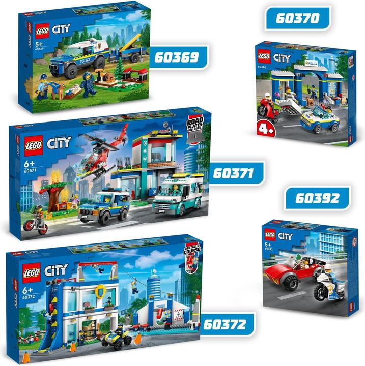 Actual product image LEGO 60371 Rescue Vehicle Headquarters (60371, LEGO City)