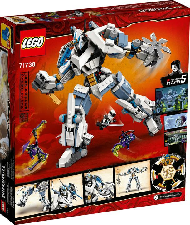 Produktbild LEGO Zanes Titan-Mech (71738, LEGO Ninjago)