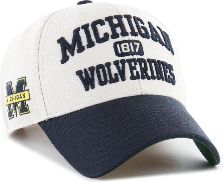 Produktbild 47 Brand Adjustable Cap - Ncaa Michigan Wolverines Beige