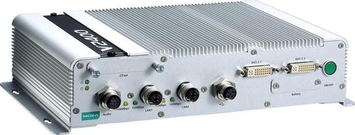 Produktbild Moxa En50155 Fanless Computer. 3517Ue 1.7 Ghz V2406A-C7-T