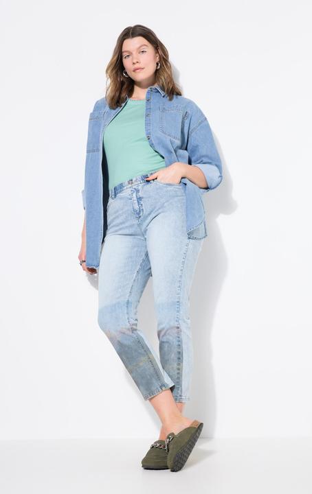 Immagine prodotto Studio Untold Camicia di jeans dal taglio oversize con collo da camicia (54)
