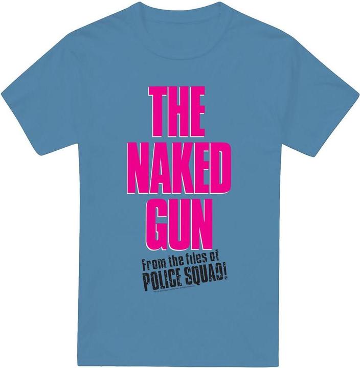 Actual product image The Naked Gun Mens Logo T-Shirt (L)