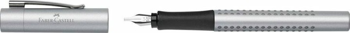 Produktbild Faber-Castell FABER-CA. Grip Füller Calligraphy 1.4mm 140957 feder in silber (Silber, 1 x)