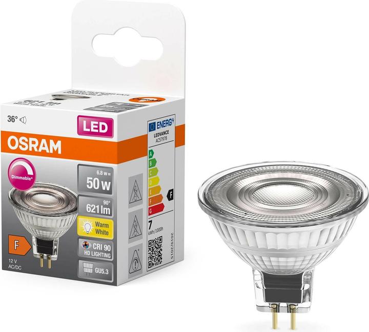 Productafbeelding Osram Superster Mr16 (GU5.3, 6.80 W, 621 lm, 1 x, G)