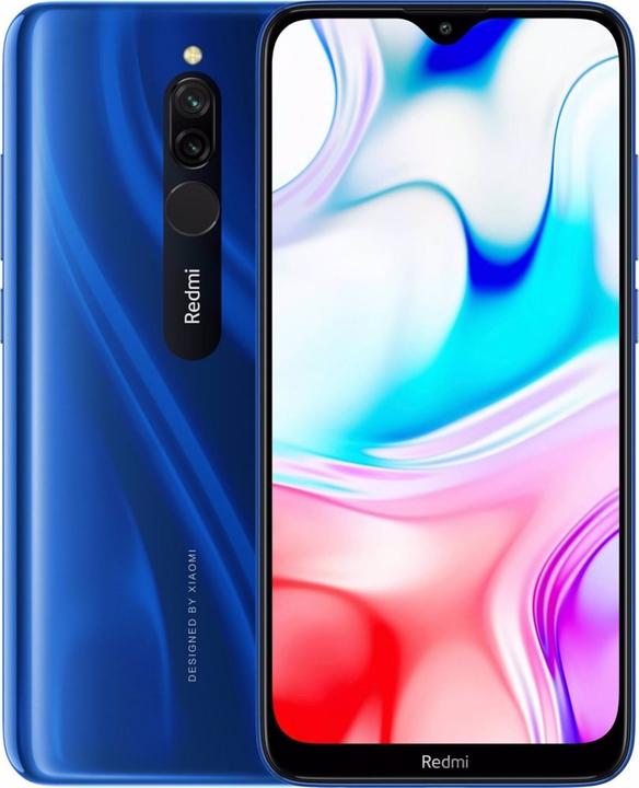 Produktbild Xiaomi Redmi 8 (32 GB, Blue, 6.22", Hybrid Dual SIM, 4G)