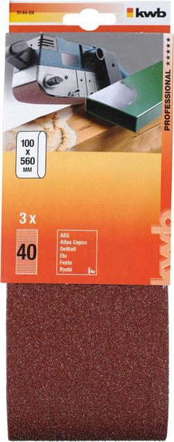 Actual product image kwb Sanding belt 100X560 grain 40 (40)