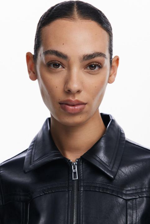 Actual product image Desigual leather jacket helsinki (XS)
