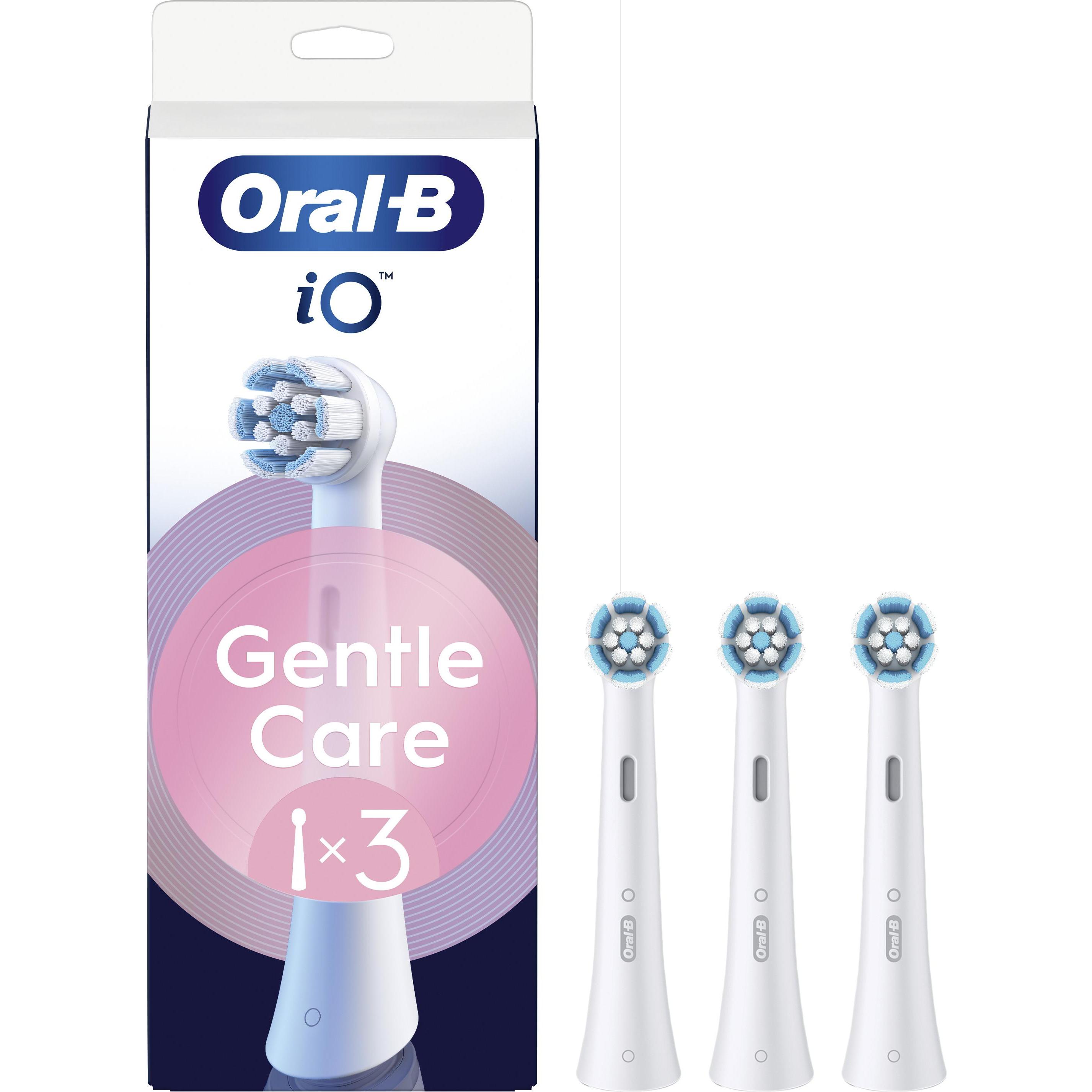 Oral-B, Testine per spazzolino, Oral B - Serie iO - Cura delicata (3 x)
