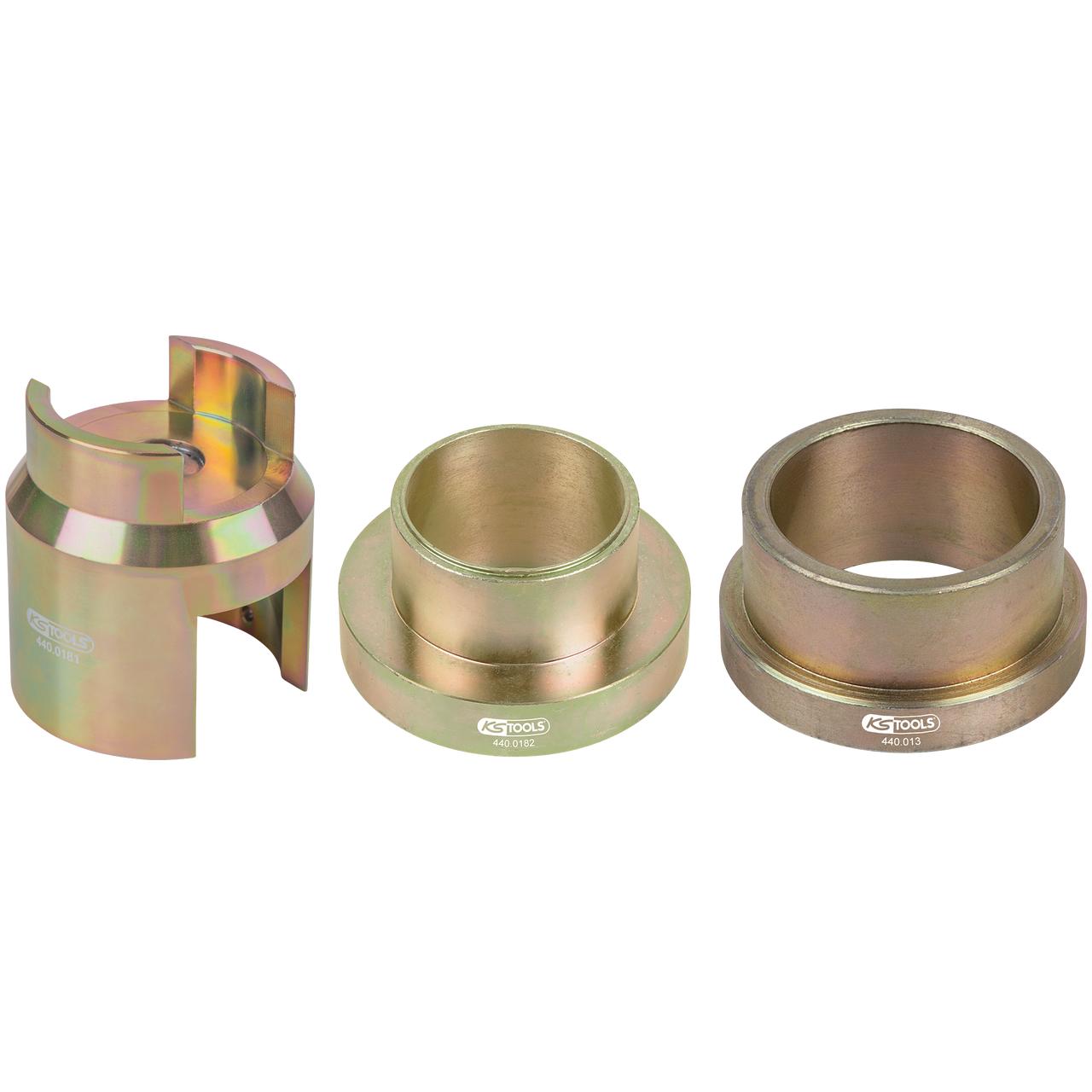 KS Tools, Utensili autofficina, Set di pezzi di spinta per BMW E30 / E36, esterno, 3 pezzi.