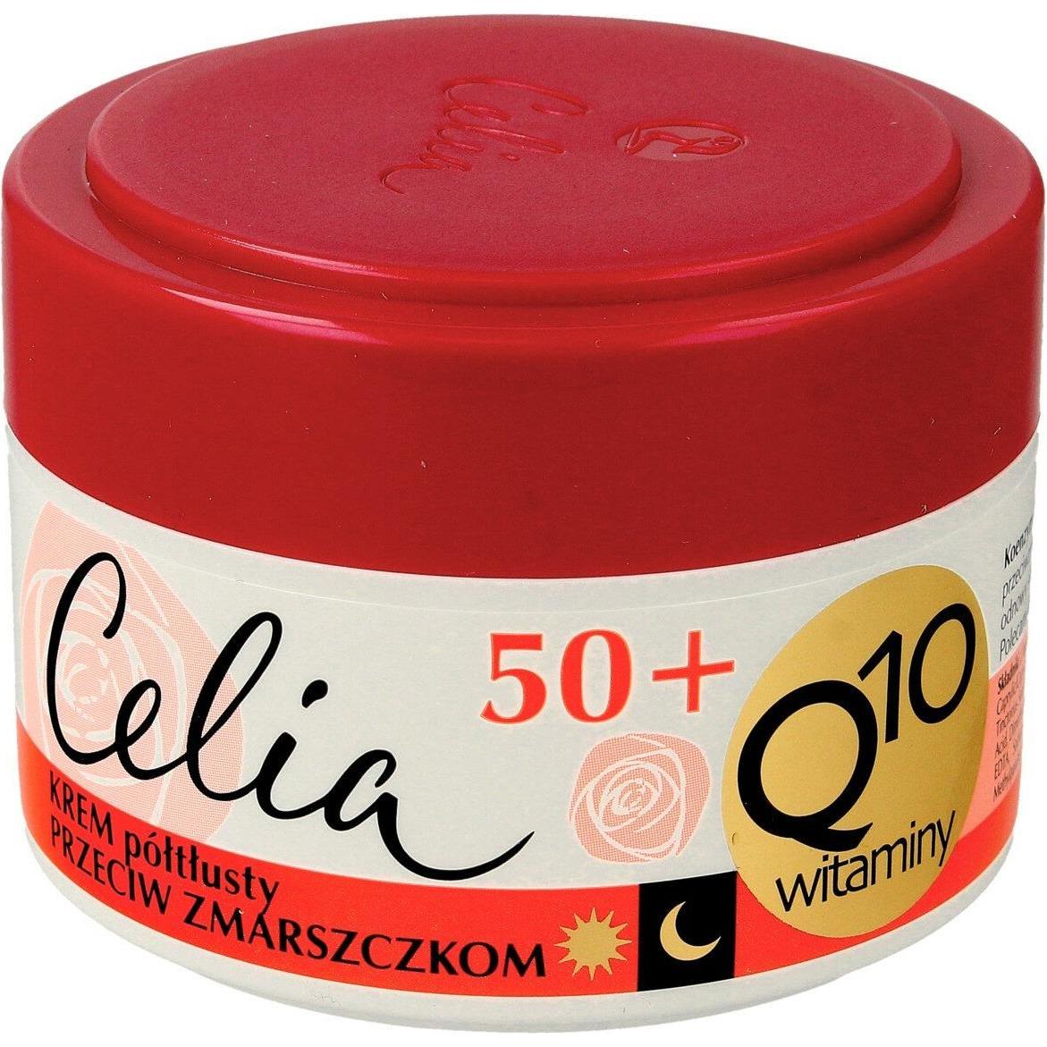 DAX, Gesichtscreme, Celia Q10 Vitamine 50+ Anti-Falten Tages- und Nachtcreme 50ml (50 ml, 24h Creme)