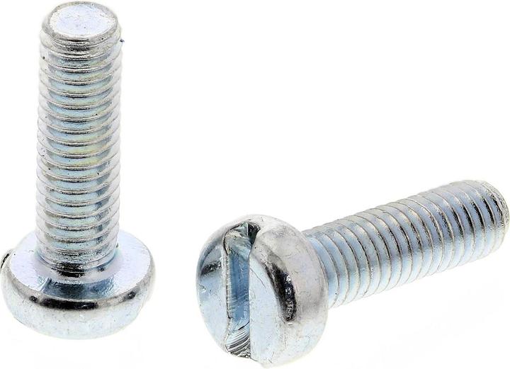 RS PRO Slotted cheesehead steel screw M3.5x10mm (100 Schrauben pro Stück)