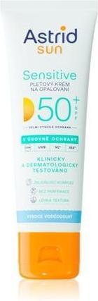 Produktbild Astrid Sun Sensitive Face Tanning Cream SPF 50+ Waterproof 50 ml (Sonnencreme Gesicht, SPF 50+, 50 ml)