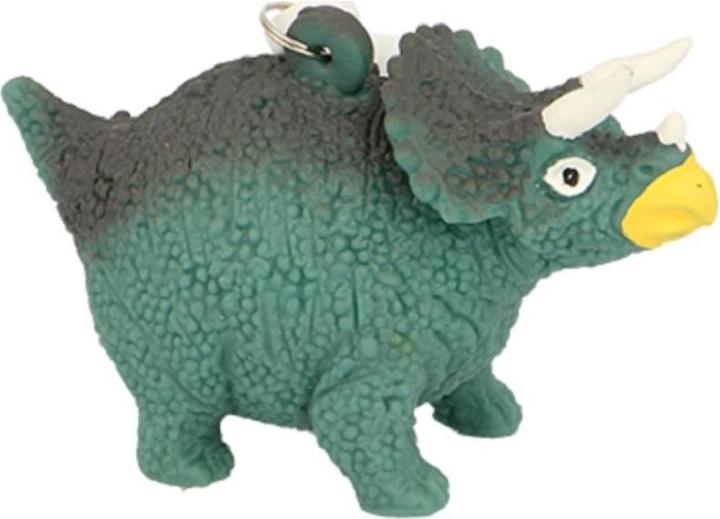 Actual product image Roost Keychain NV378 Squeeze Dino ass.