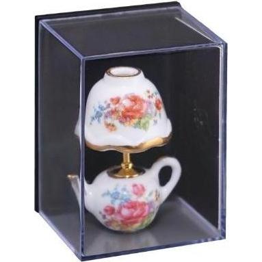 Reutter, Miniature, Kannenlampe Dresdner Rose