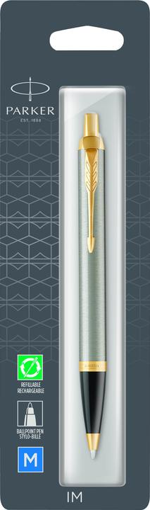 Produktbild Parker Kugelschreiber IM Brushed Metal BL M (Silber, 1x)