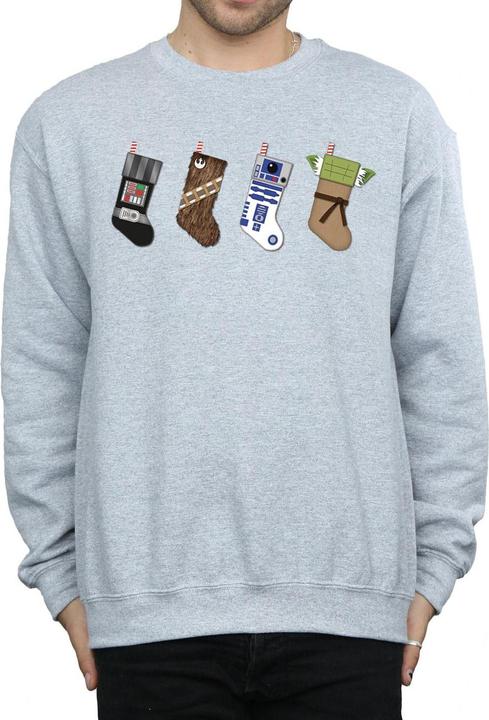 Produktbild Star Wars Christmas Stockings Sweatshirt (XXL)
