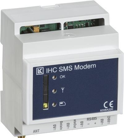 Produktbild LK SMS-modem IHC Control®. SMS modemet anvendes til at overvåge og styre IHC in- og out